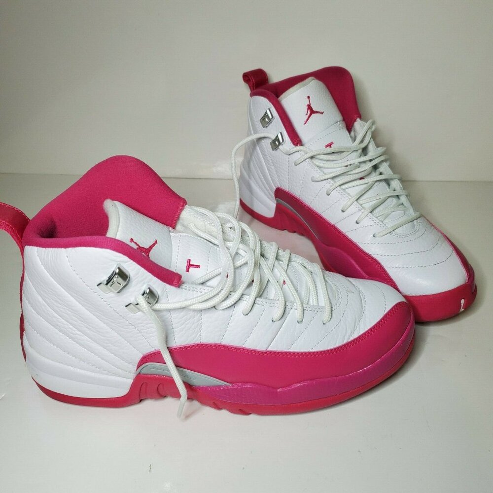 Jordan Retro 12 Pink 2016 Release Slightly Used Size 7.5 One Of A Kind Rare!